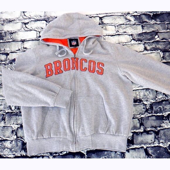 NFL Denver Broncos gray/range hoodie - Picture 1 of 4